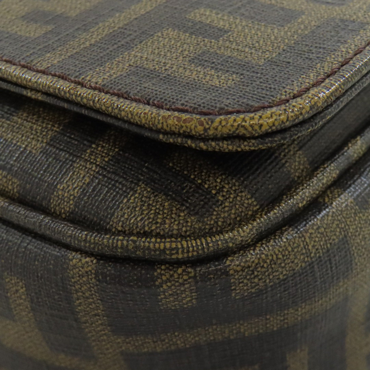 FENDI Zucca pattern Shoulder Bag PVC Ladies [Used]