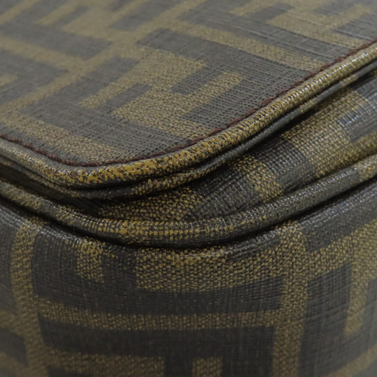 FENDI Zucca pattern Shoulder Bag PVC Ladies [Used]