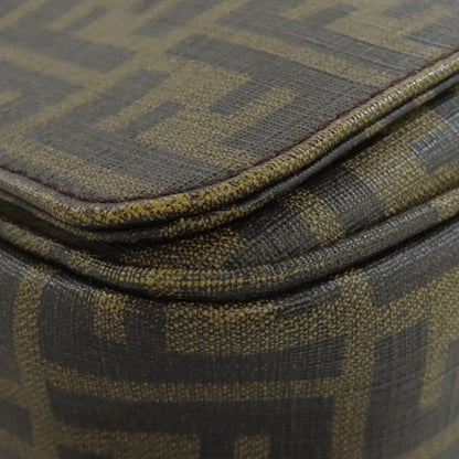 FENDI Zucca pattern Shoulder Bag PVC Ladies [Used]