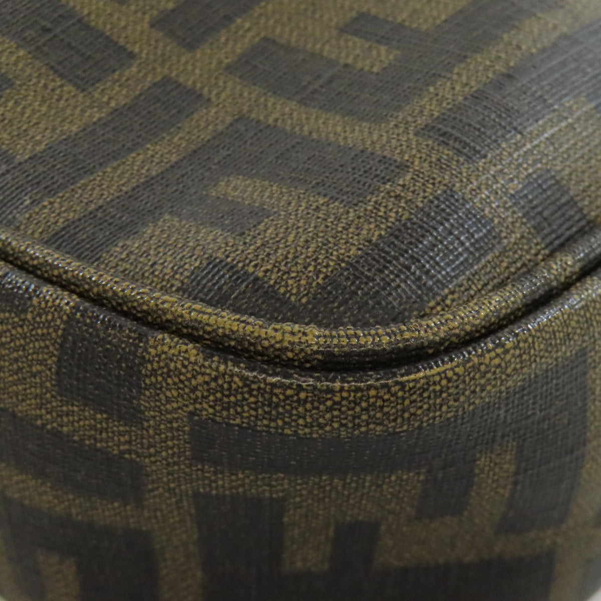 FENDI Zucca pattern Shoulder Bag PVC Ladies [Used]