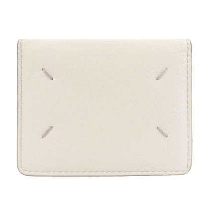 MaisonMargiela logo Card Case Leather Ladies [Used]