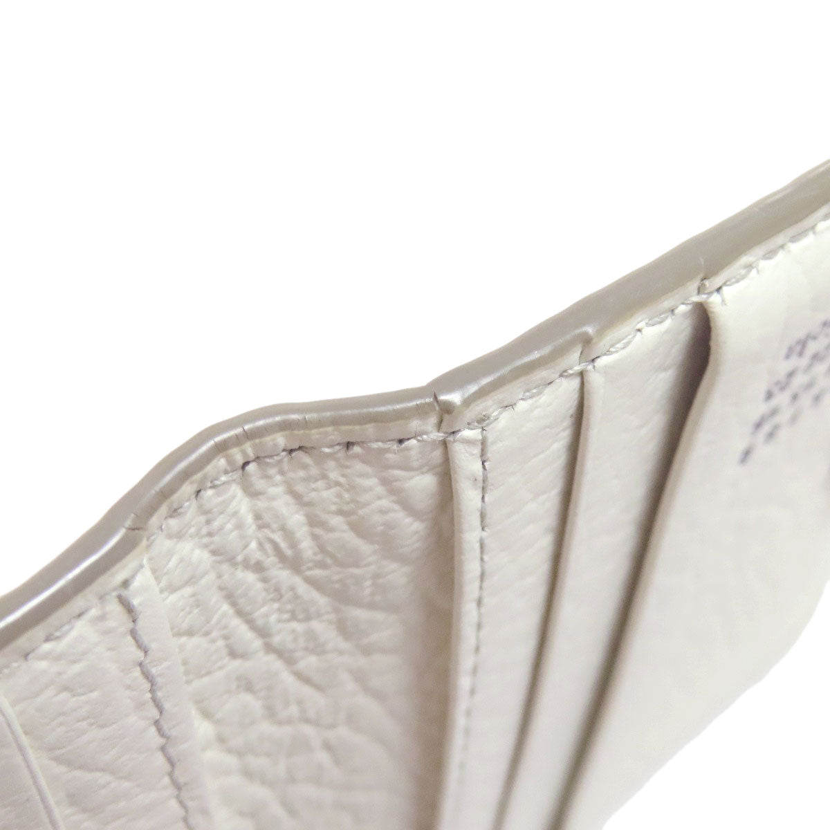 MaisonMargiela logo Card Case Leather Ladies [Used]