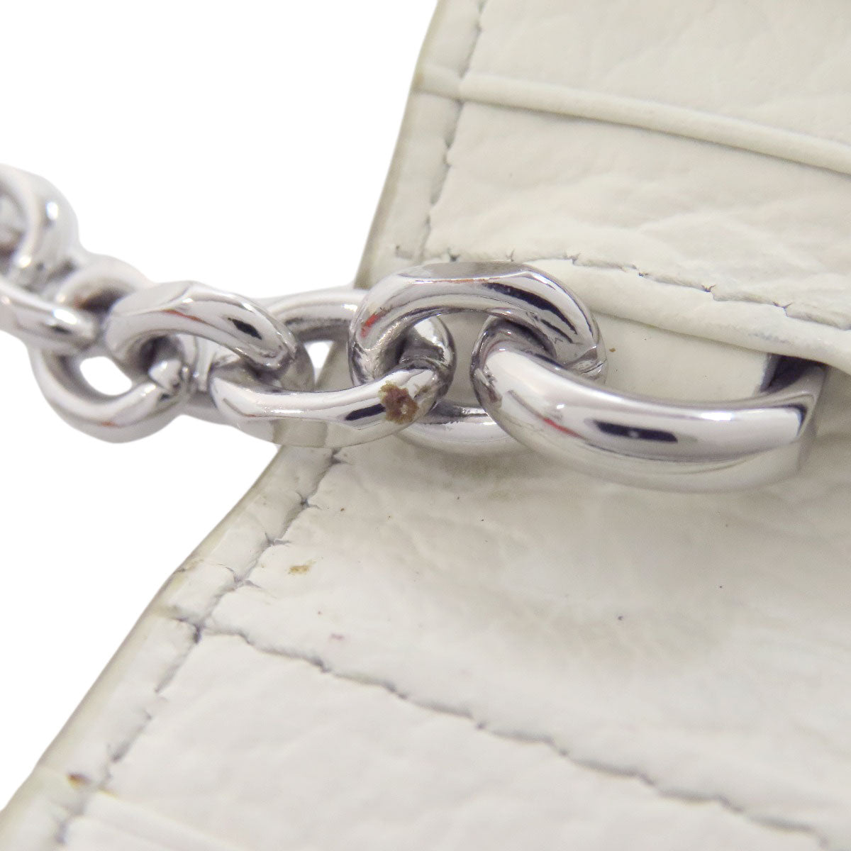 MaisonMargiela logo Card Case Leather Ladies [Used]