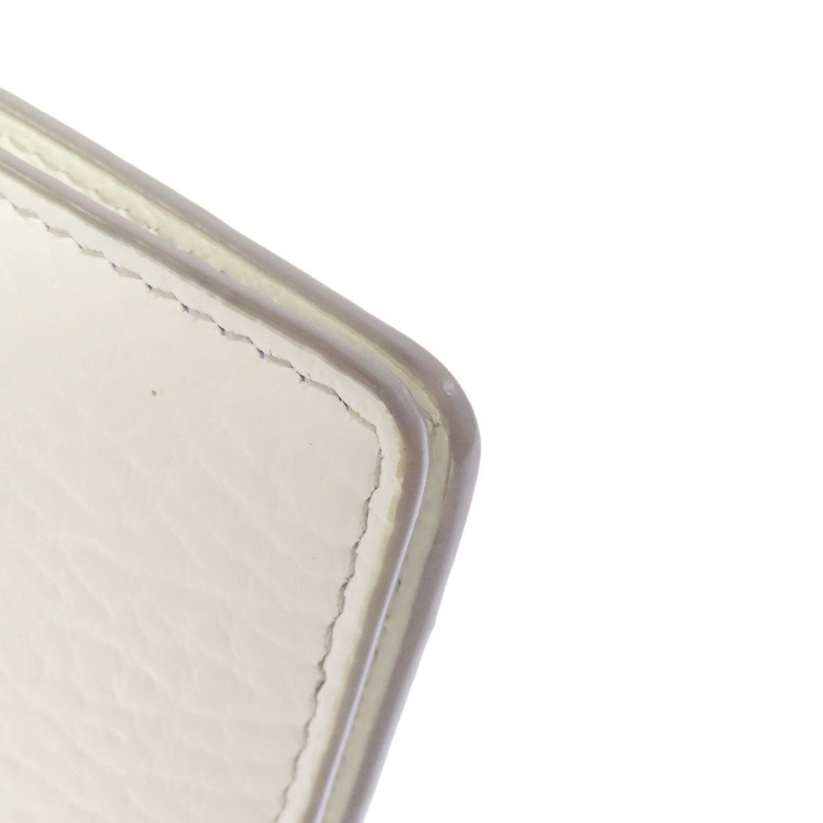 MaisonMargiela logo Card Case Leather Ladies [Used]