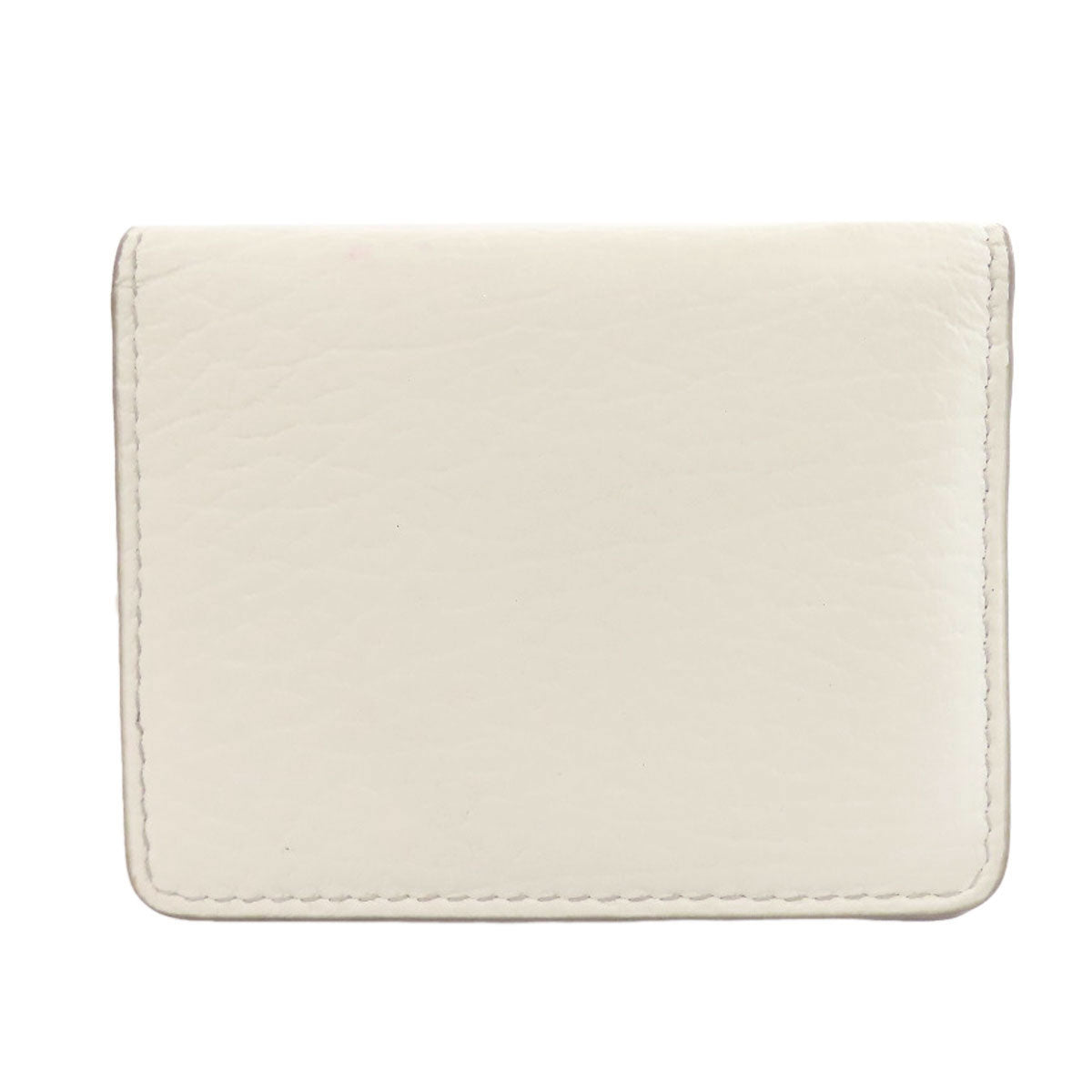 MaisonMargiela logo Card Case Leather Ladies [Used]