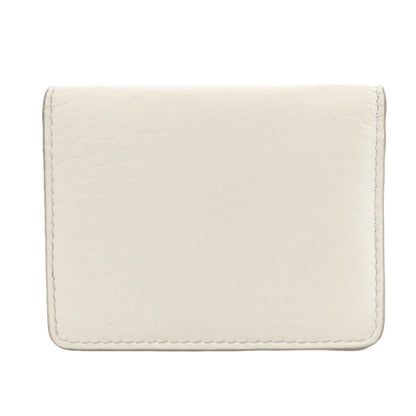 MaisonMargiela logo Card Case Leather Ladies [Used]