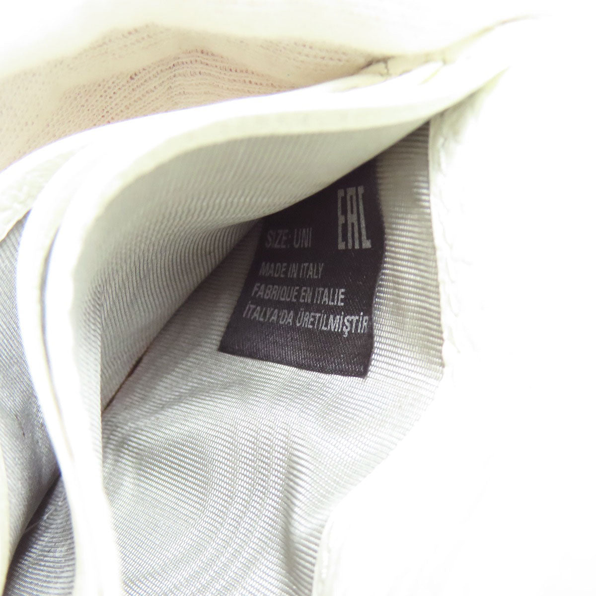 MaisonMargiela logo Card Case Leather Ladies [Used]