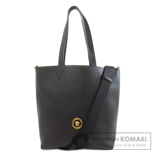 VERSACE Medusa 2WAY Tote Bag Calf Ladies [Used]