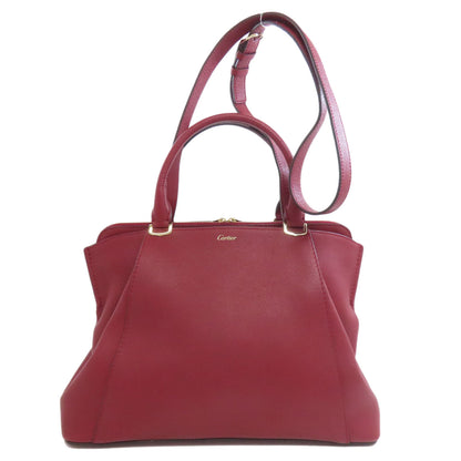CARTIER 2WAY Handbag Calf Ladies [Used]