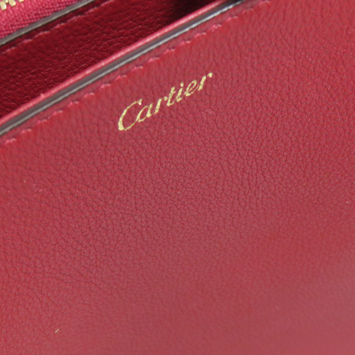 CARTIER 2WAY Handbag Calf Ladies [Used]