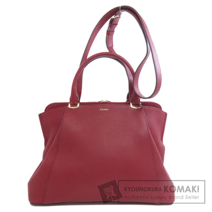 CARTIER 2WAY Handbag Calf Ladies [Used]