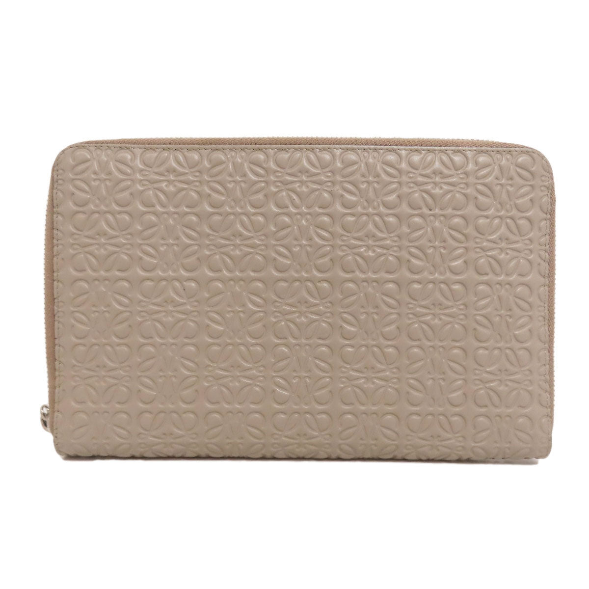 LOEWE Anagram Organizer Accessory pouch Calf Ladies [Used]