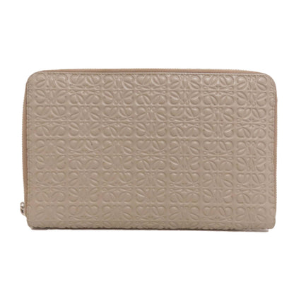 LOEWE Anagram Organizer Accessory pouch Calf Ladies [Used]