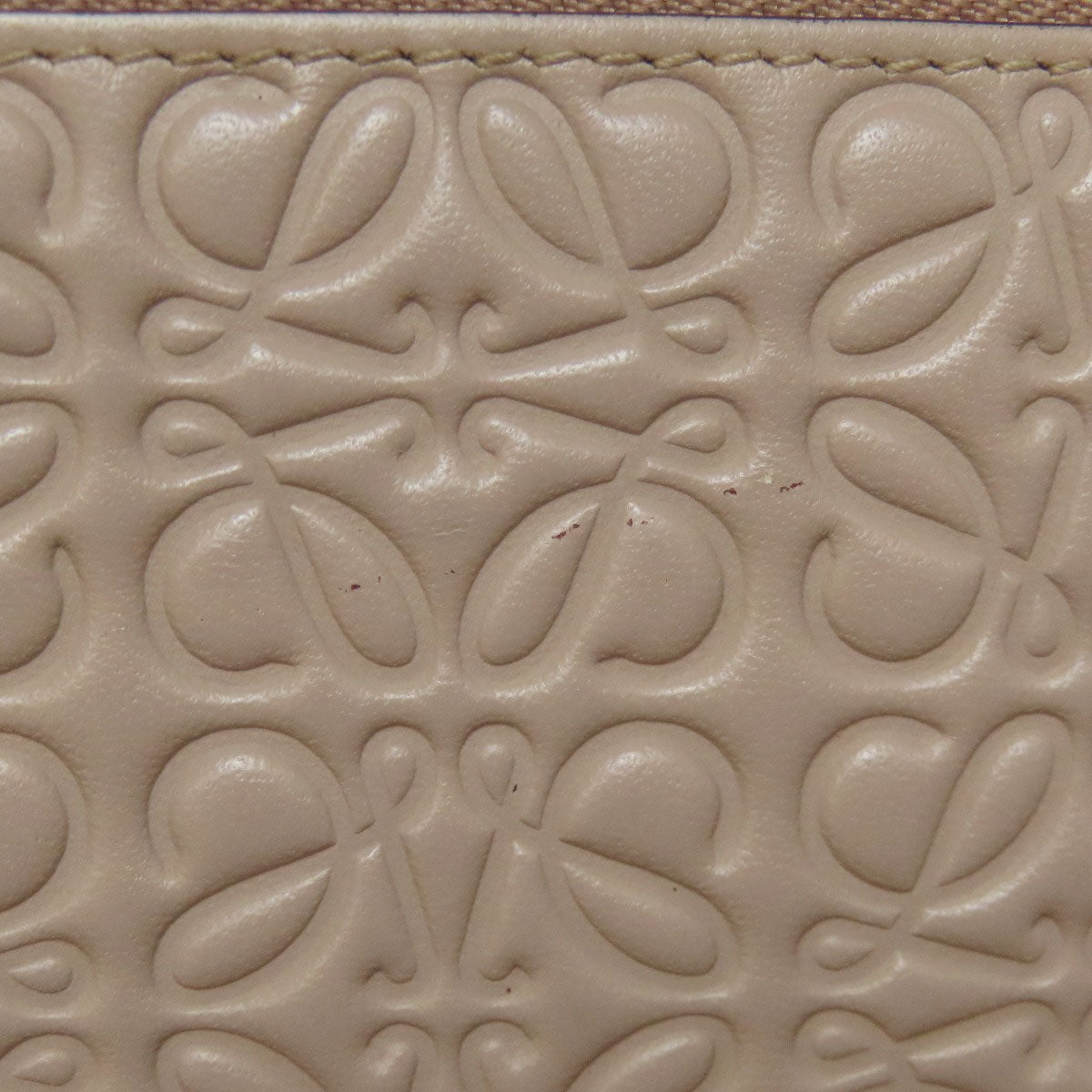 LOEWE Anagram Organizer Accessory pouch Calf Ladies [Used]