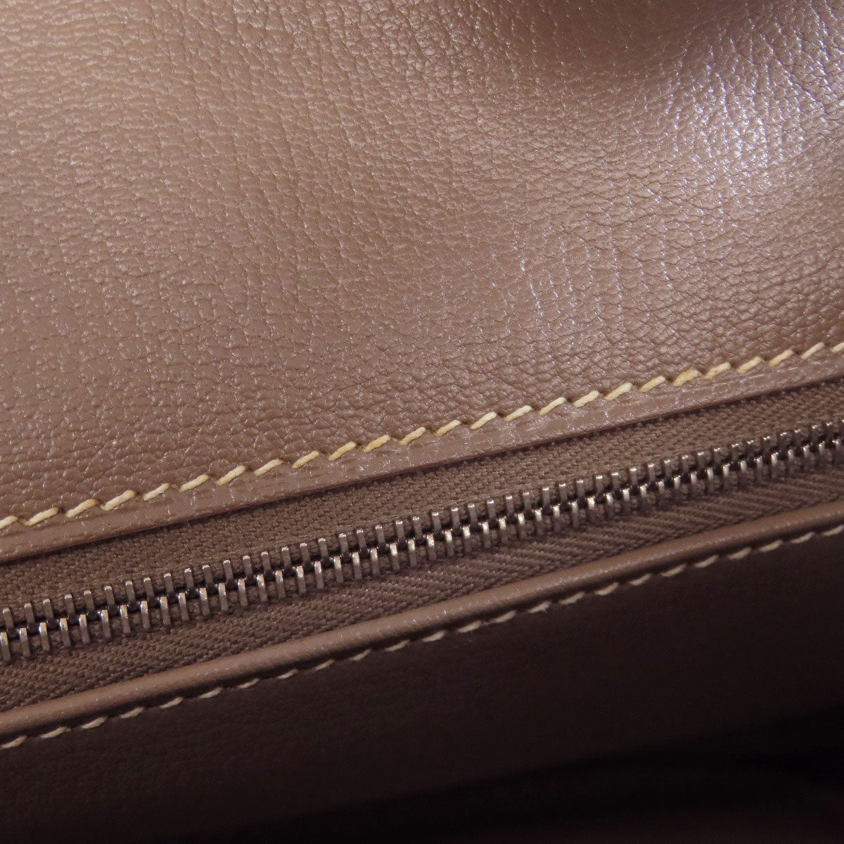 HERMES Birkin 30 Etoupe SilverHardware Handbag Taurillon Clemence Ladies [Used]