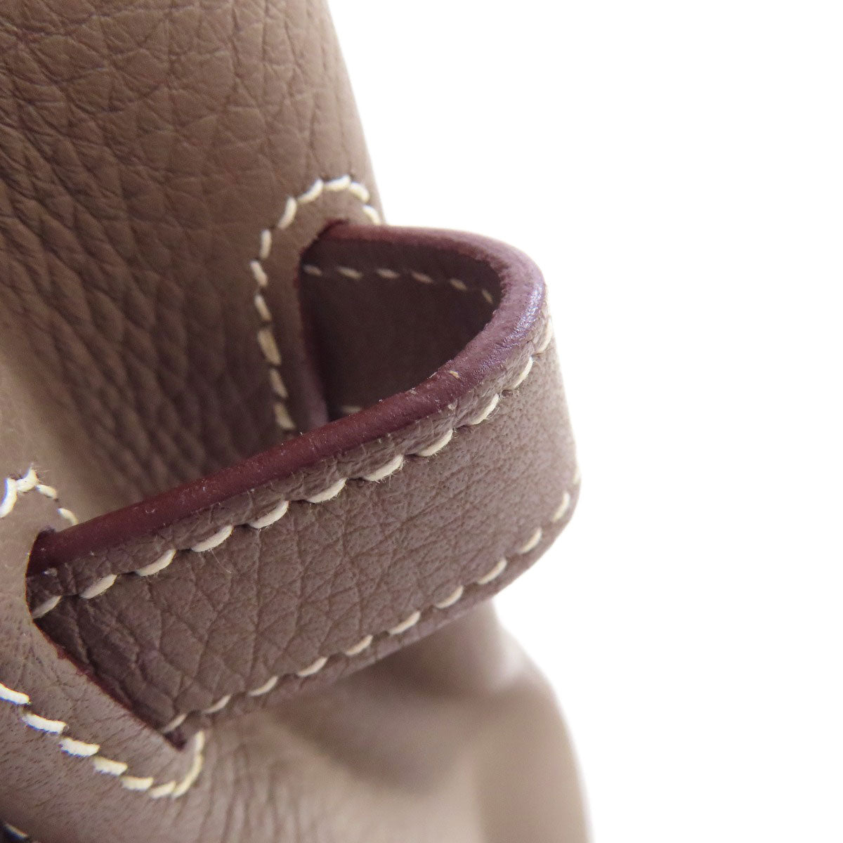 HERMES Birkin 30 Etoupe SilverHardware Handbag Taurillon Clemence Ladies [Used]