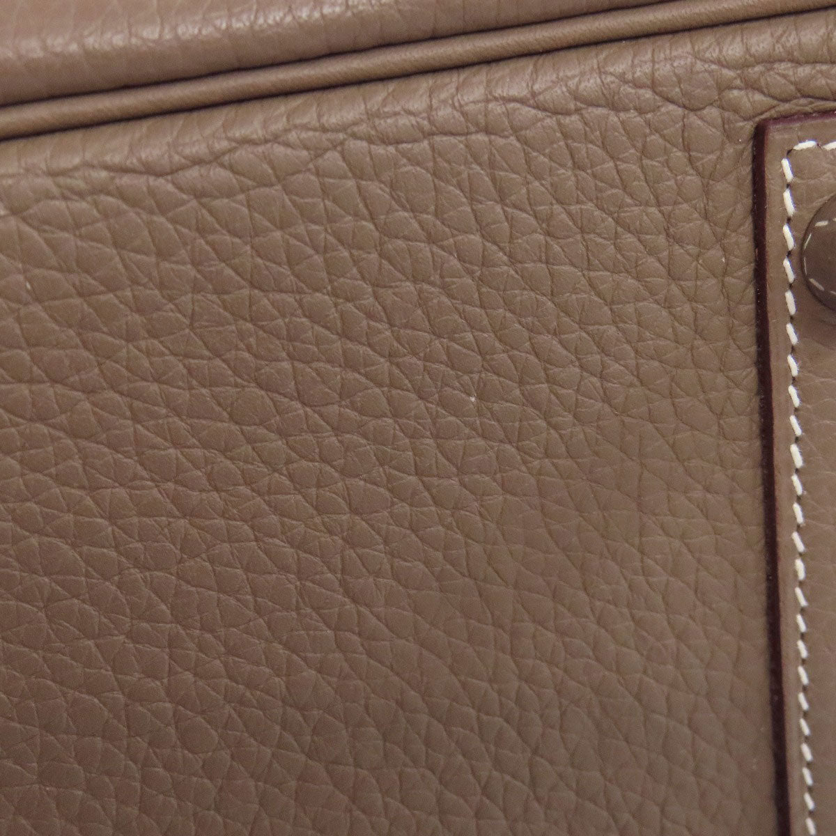 HERMES Birkin 30 Etoupe SilverHardware Handbag Taurillon Clemence Ladies [Used]