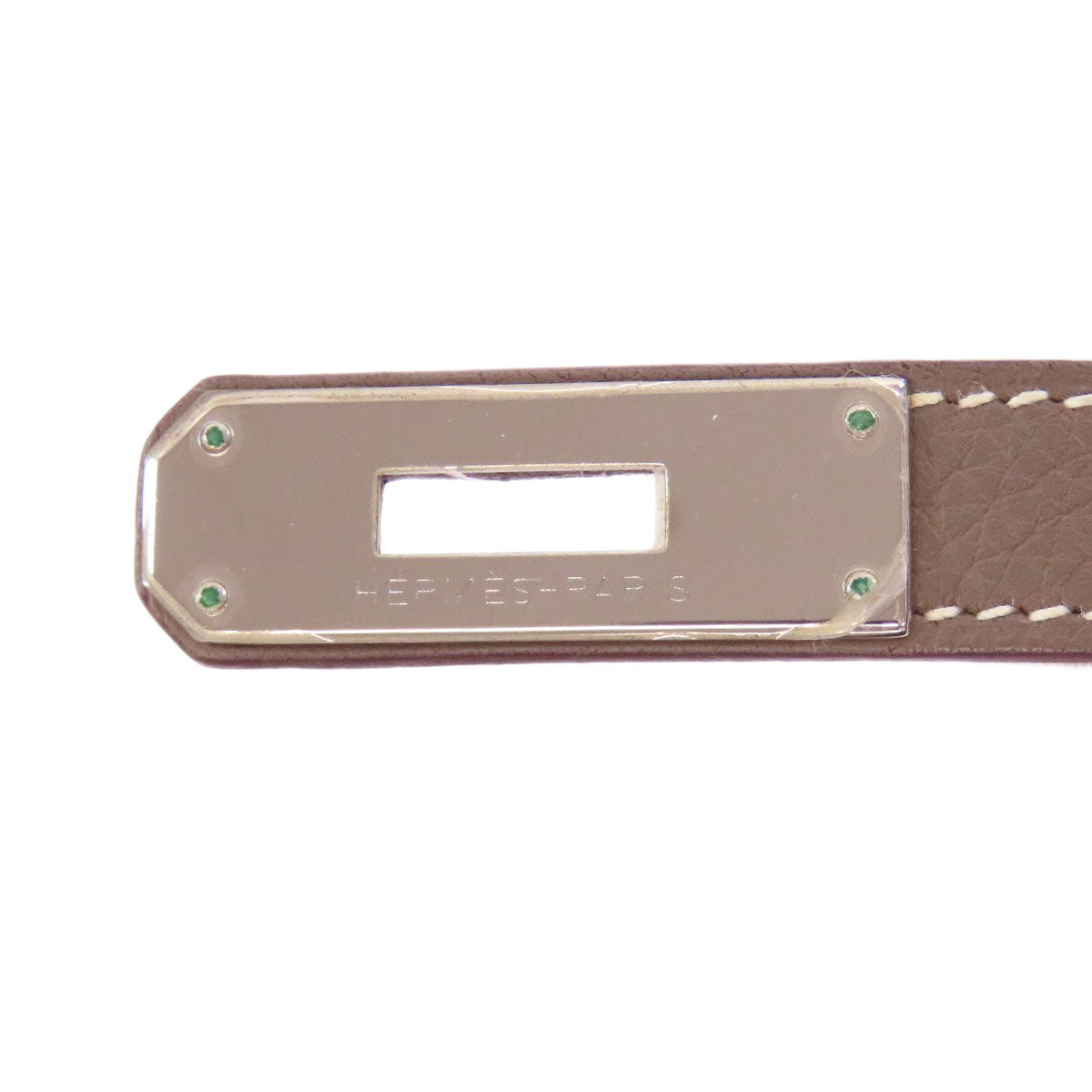 HERMES Birkin 30 Etoupe SilverHardware Handbag Taurillon Clemence Ladies [Used]