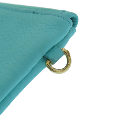 TIFFANY&Co. logo Tote Bag Leather Ladies [Used]