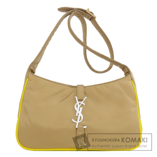 SAINT LAURENT logo Shoulder Bag Nylon Ladies [Used]