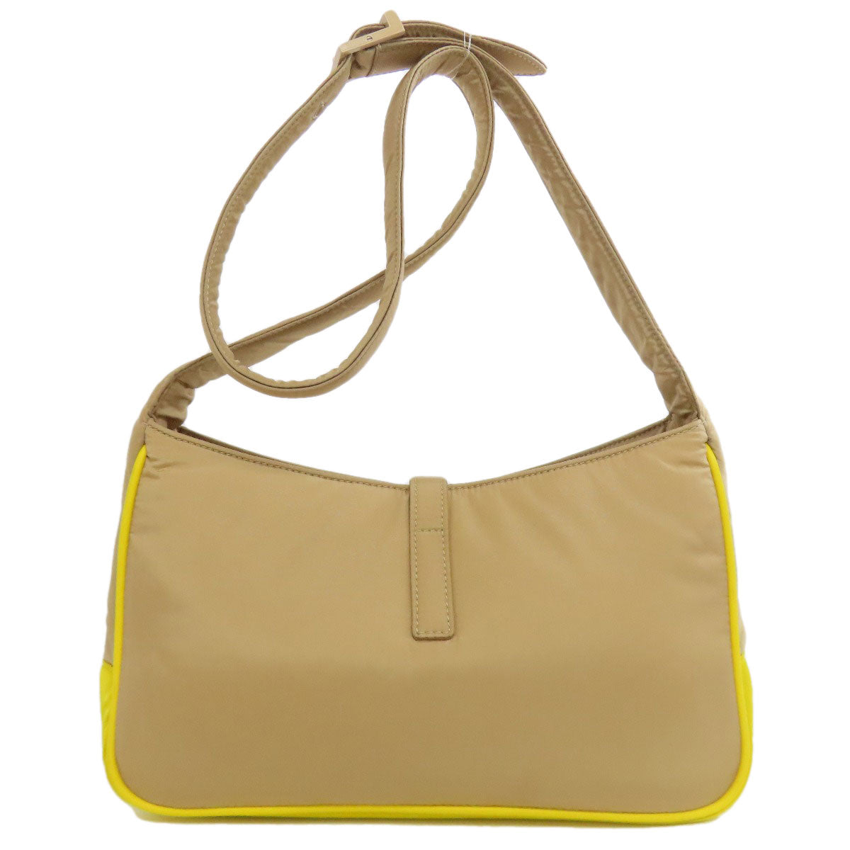 SAINT LAURENT logo Shoulder Bag Nylon Ladies [Used]