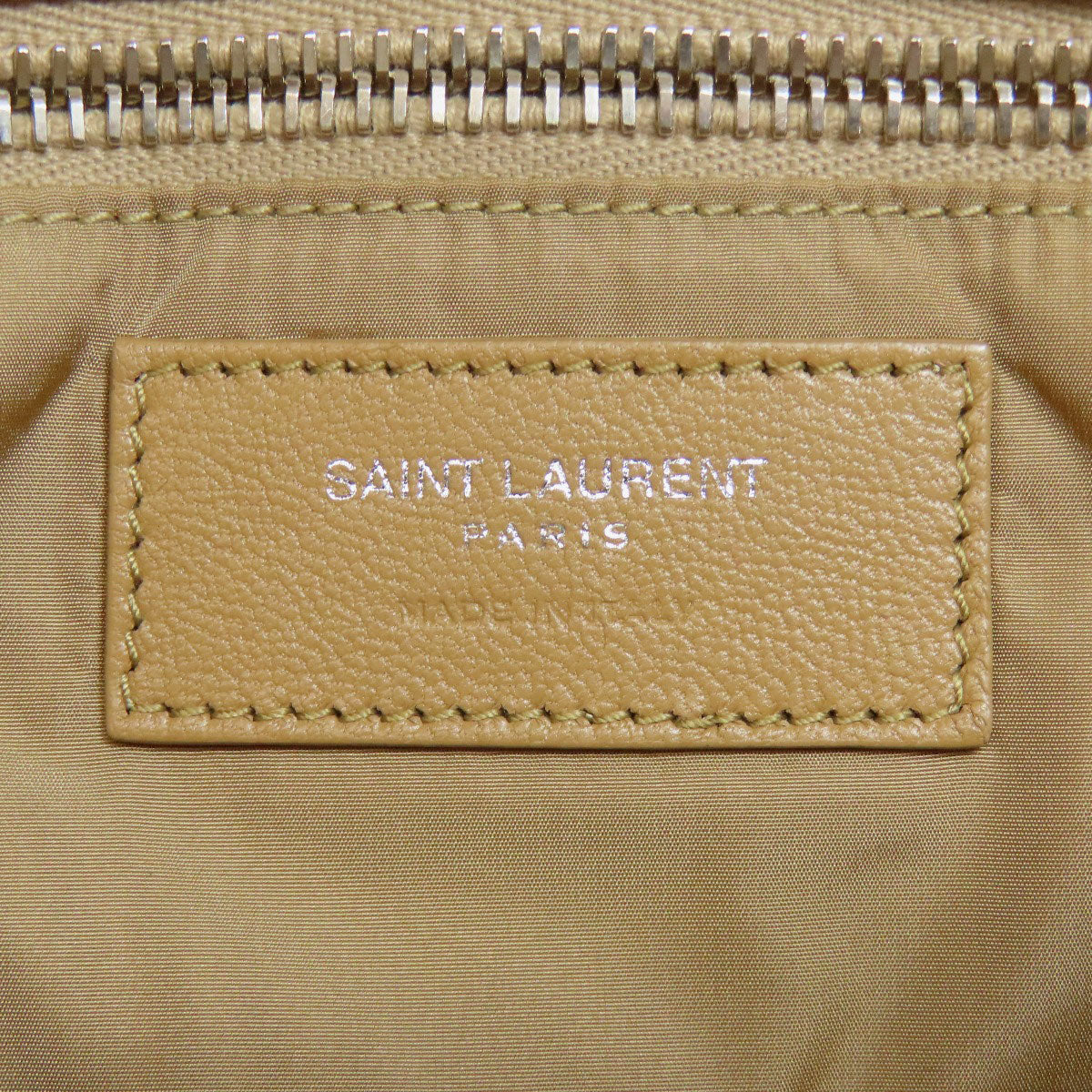 SAINT LAURENT logo Shoulder Bag Nylon Ladies [Used]