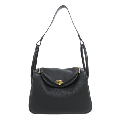 HERMES Lindy 26 GoldHardware Handbag Taurillon Clemence Ladies [Used]