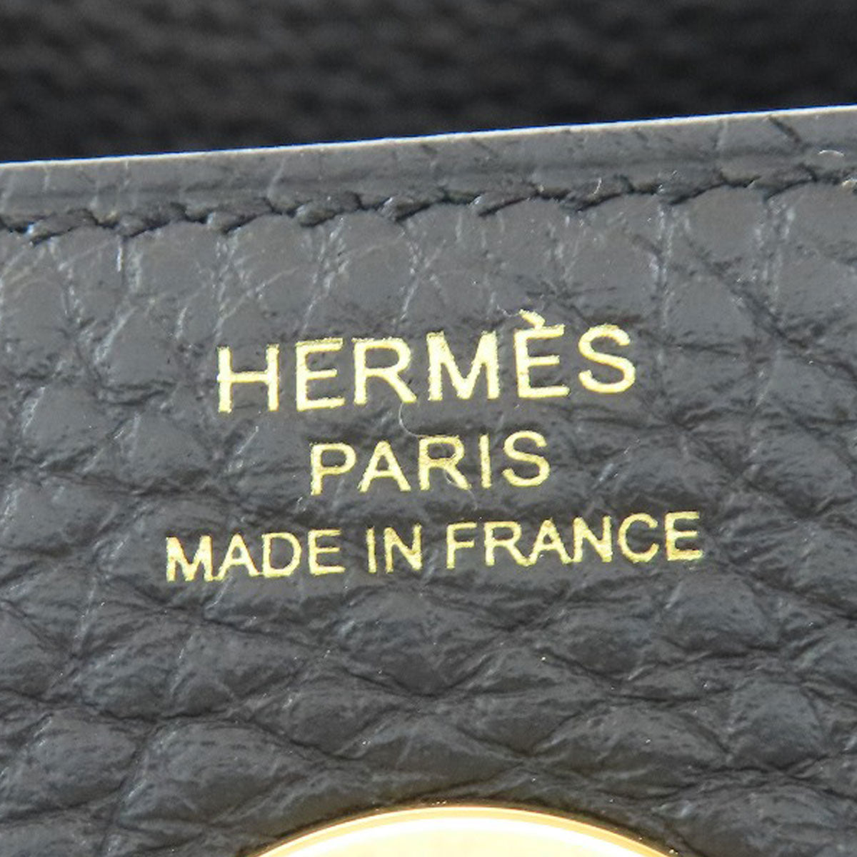 HERMES Lindy 26 GoldHardware Handbag Taurillon Clemence Ladies [Used]