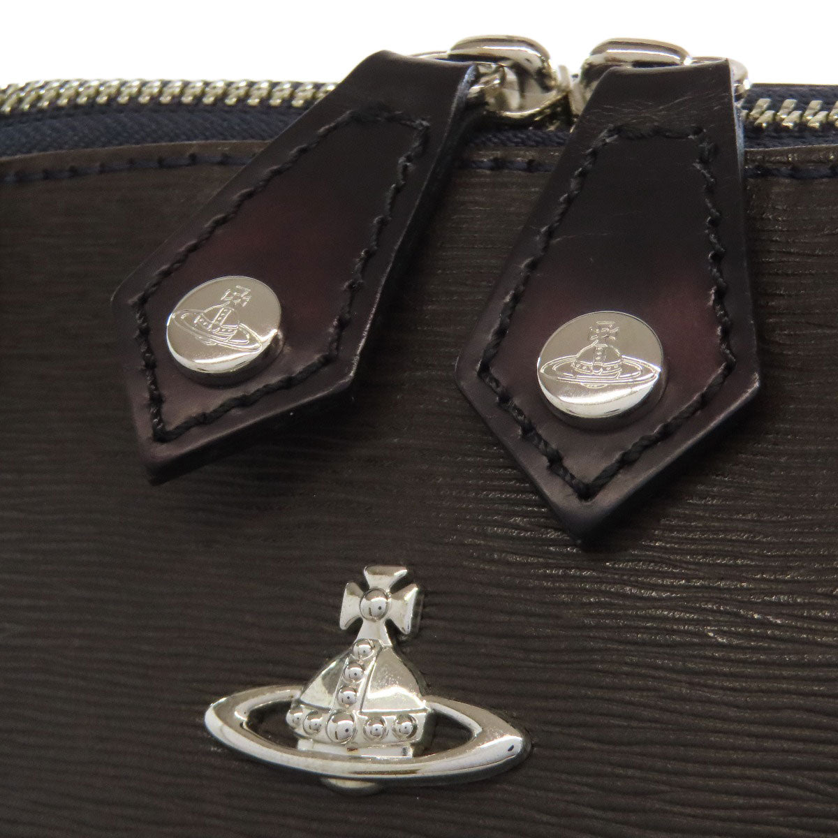 Vivienne Westwood logo Tote Bag PVC Ladies [Used]