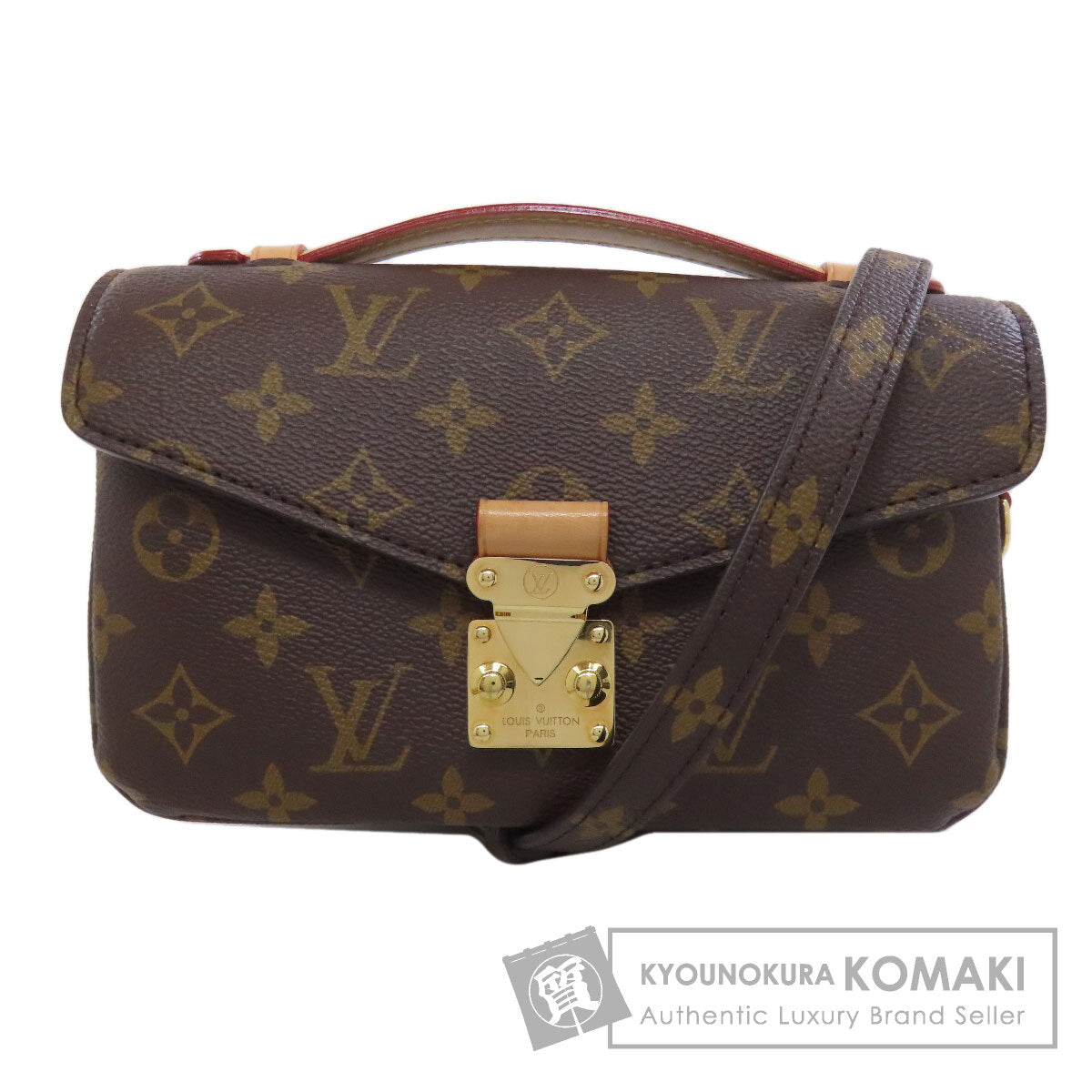 LOUIS VUITTON M46279 Pochette Metis EW Handbag Monogram canvas Ladies [Used]