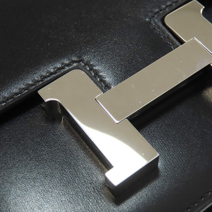 HERMES Constance Mini SilverHardware Shoulder Bag Box calf Ladies [Used]