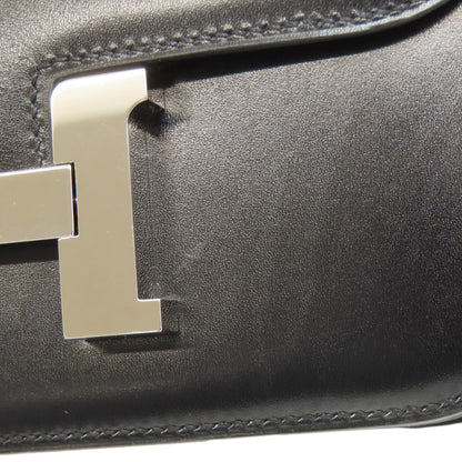 HERMES Constance Mini SilverHardware Shoulder Bag Box calf Ladies [Used]