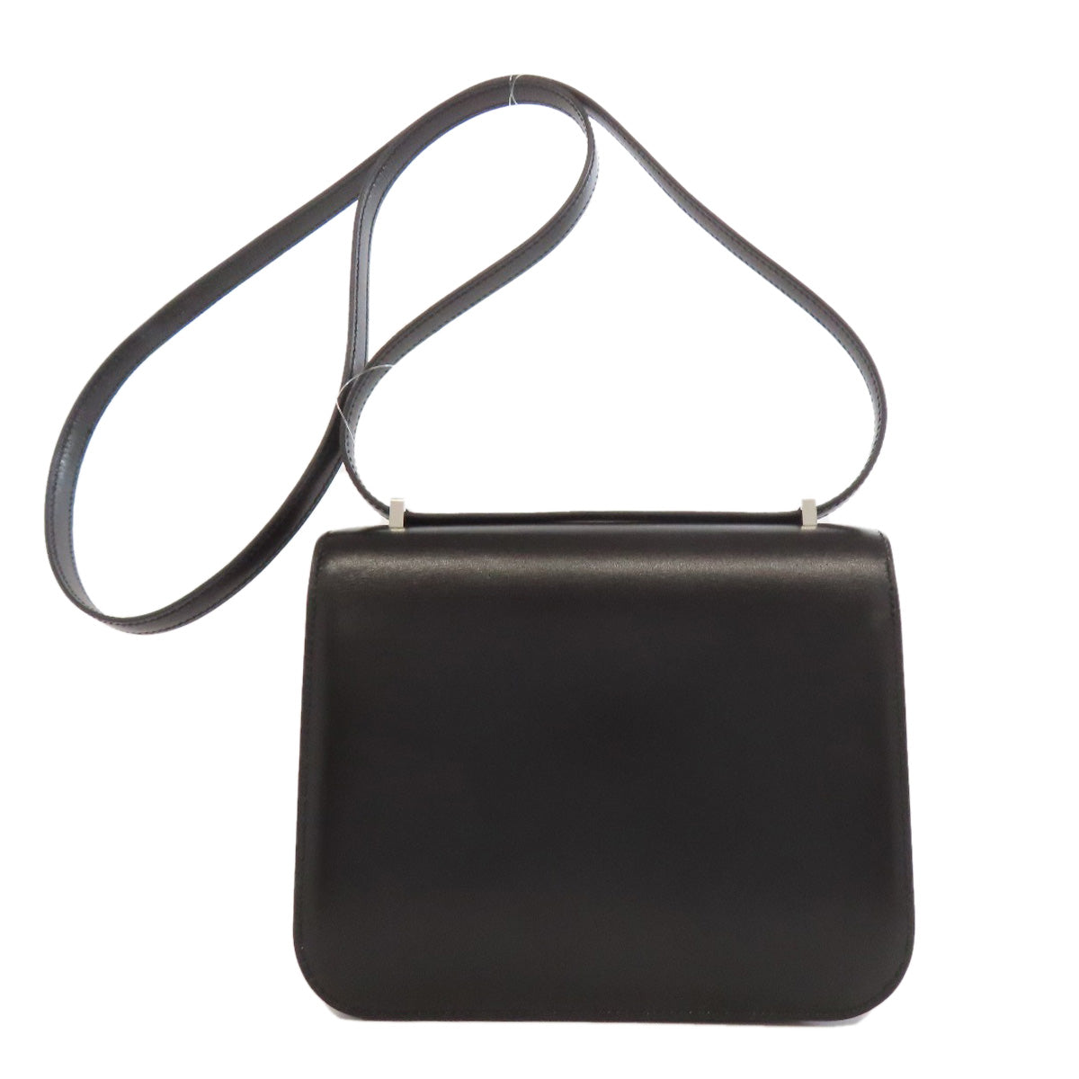 HERMES Constance Mini SilverHardware Shoulder Bag Box calf Ladies [Used]