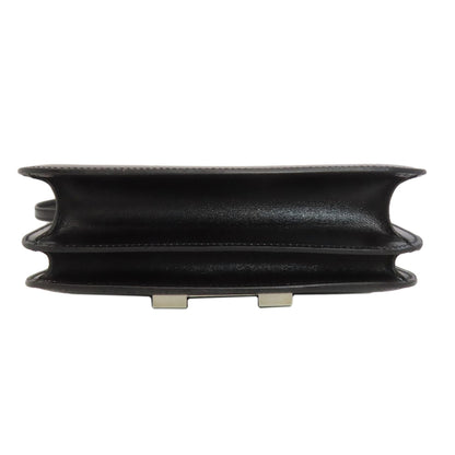 HERMES Constance Mini SilverHardware Shoulder Bag Box calf Ladies [Used]