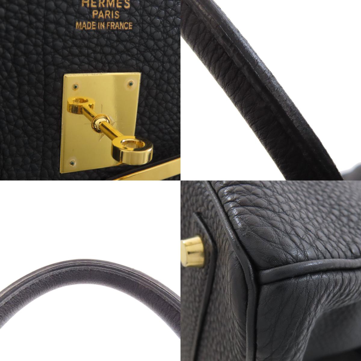 HERMES Birkin 35 GoldHardware Handbag Fjord Ladies [Used]