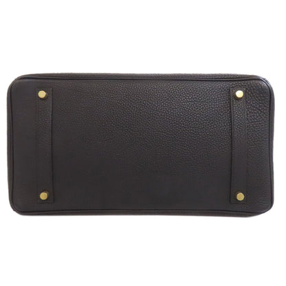 HERMES Birkin 35 GoldHardware Handbag Fjord Ladies [Used]