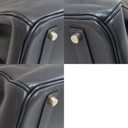 HERMES Birkin 35 SilverHardware Handbag Taurillon Clemence Ladies [Used]