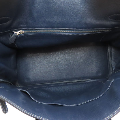 HERMES Birkin 35 SilverHardware Handbag Taurillon Clemence Ladies [Used]