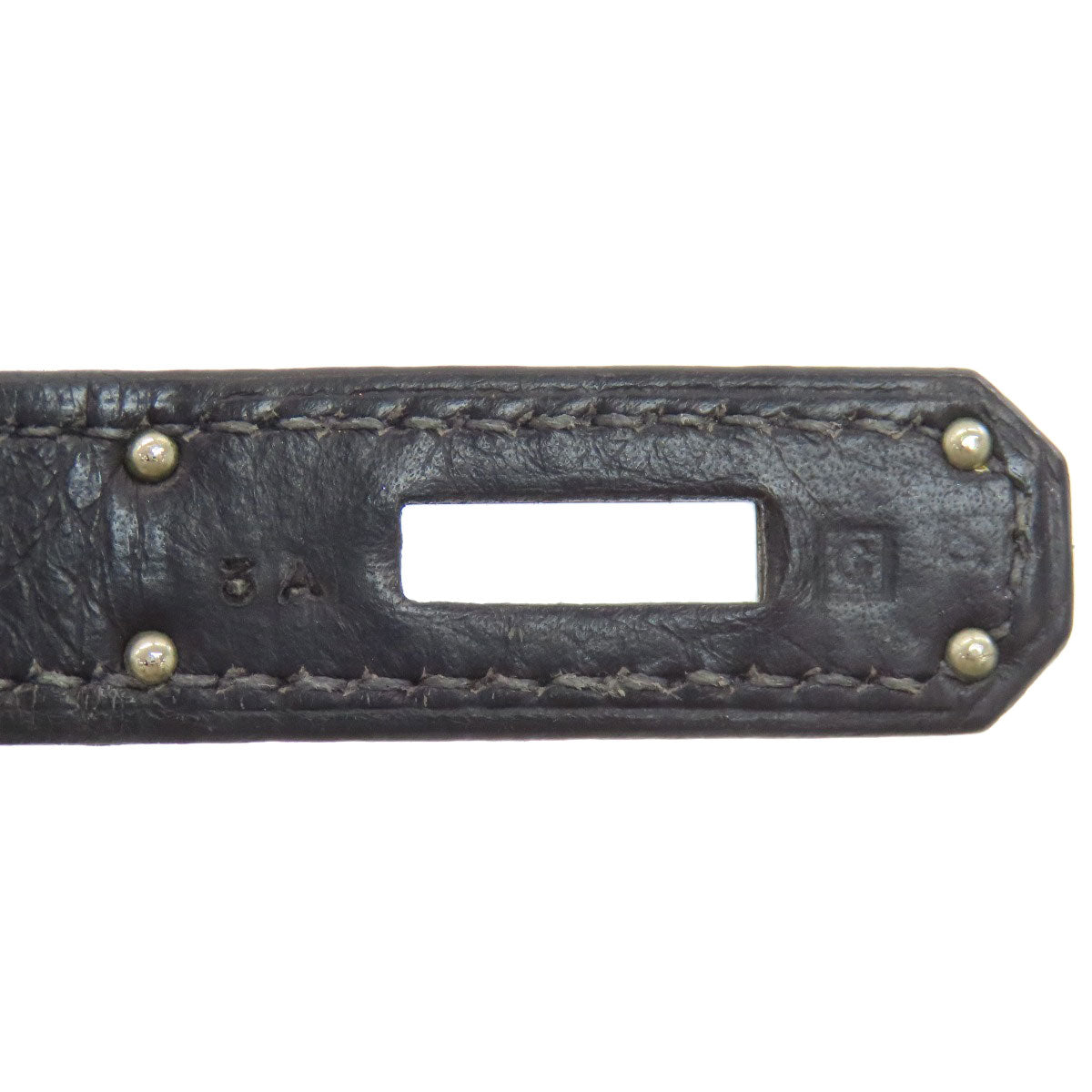 HERMES Birkin 35 SilverHardware Handbag Taurillon Clemence Ladies [Used]