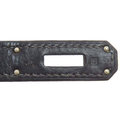 HERMES Birkin 35 SilverHardware Handbag Taurillon Clemence Ladies [Used]