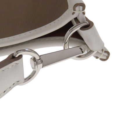 HERMES Evelyne Neo Etoupe SilverHardware Shoulder Bag Towar Officche Ladies [Used]