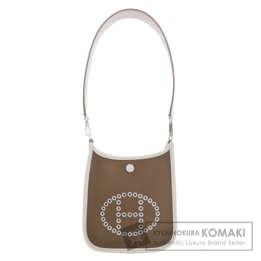 HERMES Evelyne Neo Etoupe SilverHardware Shoulder Bag Towar Officche Ladies [Used]