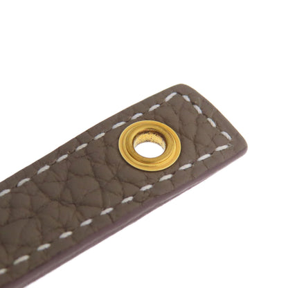 HERMES Picotin Lock MM Etoupe GoldHardware Handbag Epsom Ladies [Used]