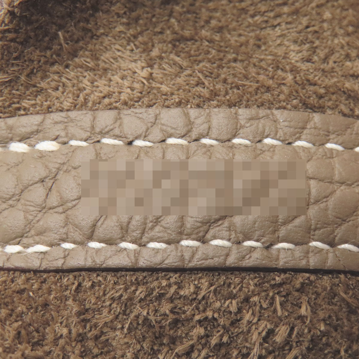 HERMES Picotin Lock MM Etoupe GoldHardware Handbag Epsom Ladies [Used]