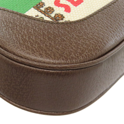 GUCCI 636706 Jackie 1961 2WAY Handbag Canvas LeatherLadies [Used]