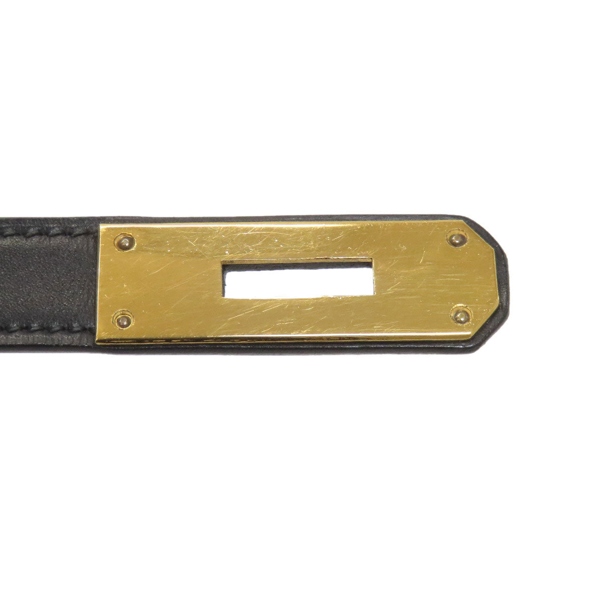 HERMES Kelly 32 Outside Stitching GoldHardware Handbag Box calf Ladies [Used]