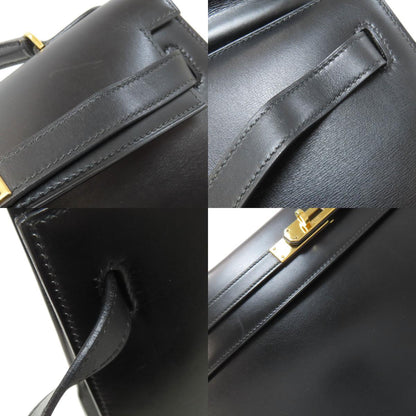 HERMES Kelly 32 Outside Stitching GoldHardware Handbag Box calf Ladies [Used]