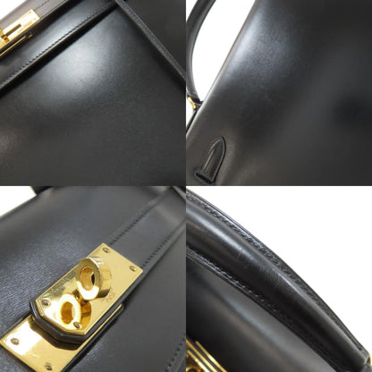 HERMES Kelly 32 Outside Stitching GoldHardware Handbag Box calf Ladies [Used]