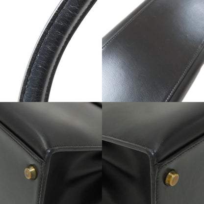 HERMES Kelly 32 Outside Stitching GoldHardware Handbag Box calf Ladies [Used]