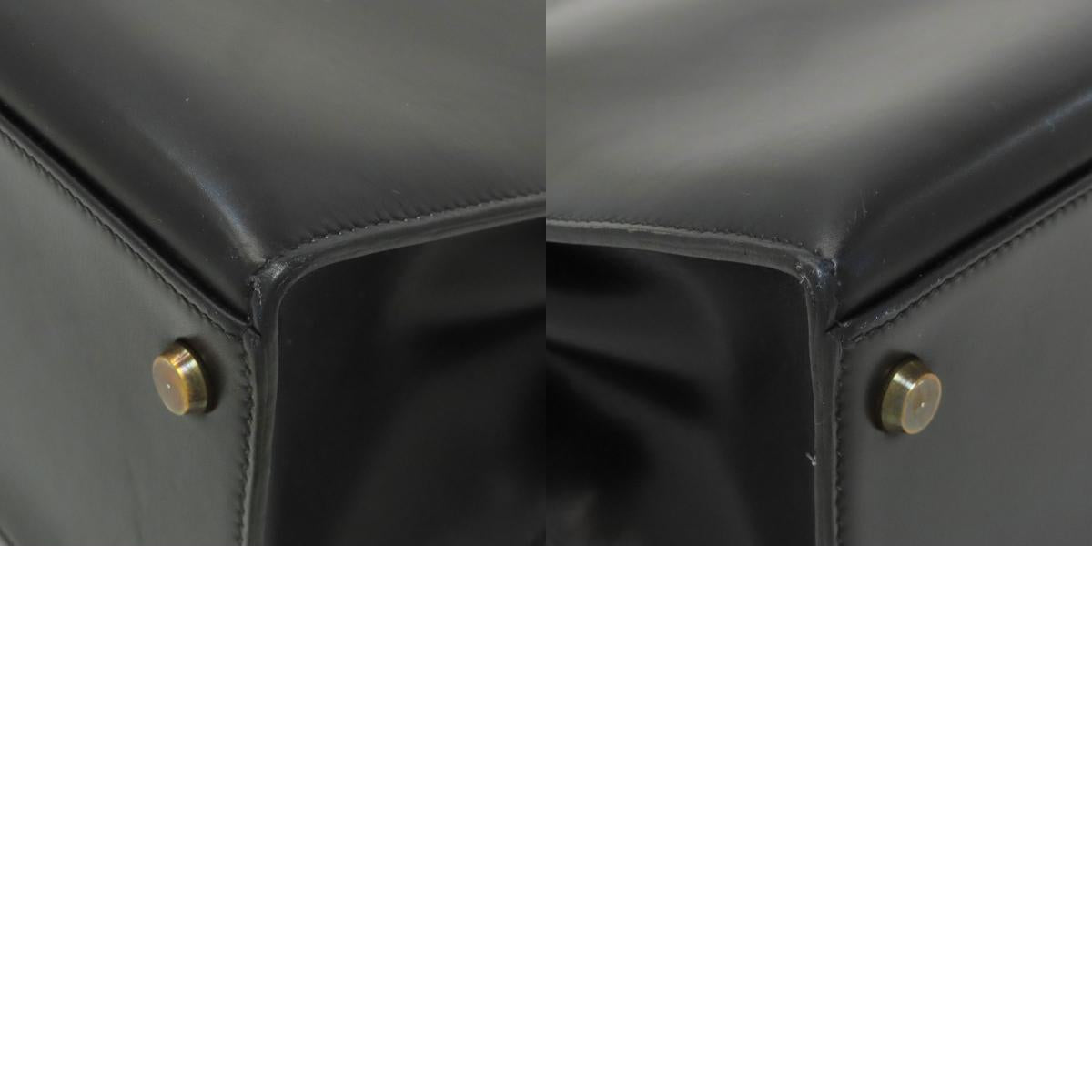 HERMES Kelly 32 Outside Stitching GoldHardware Handbag Box calf Ladies [Used]